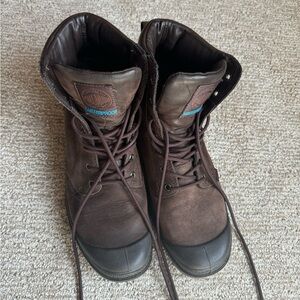 Waterproof palladium boots